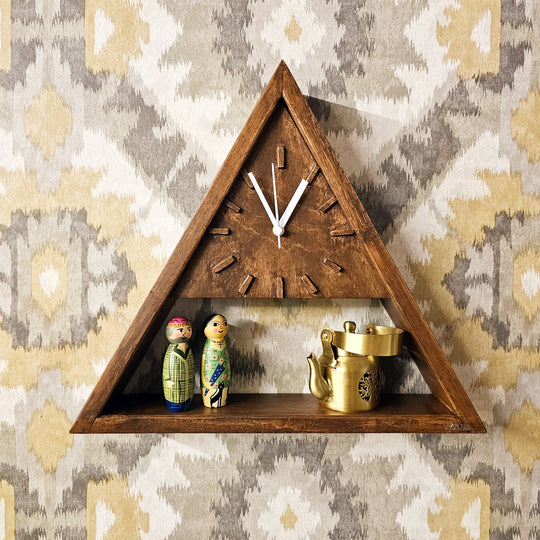 Wall Clock Triangle