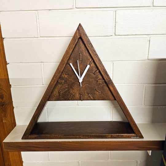 Wall Clock Triangle