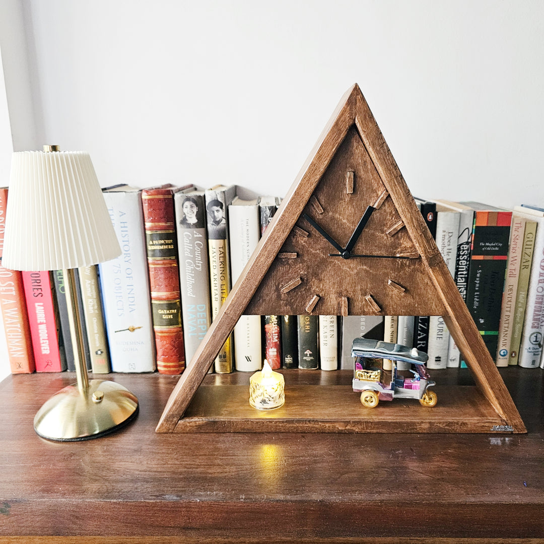 Wall Clock Triangle