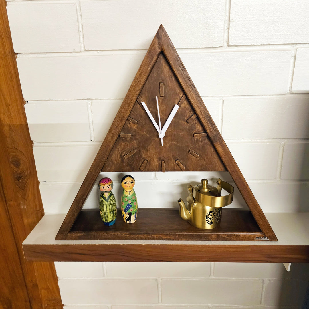 Wall Clock Triangle