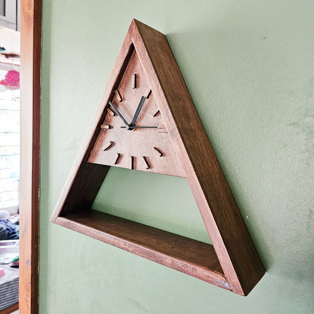 Wall Clock Triangle