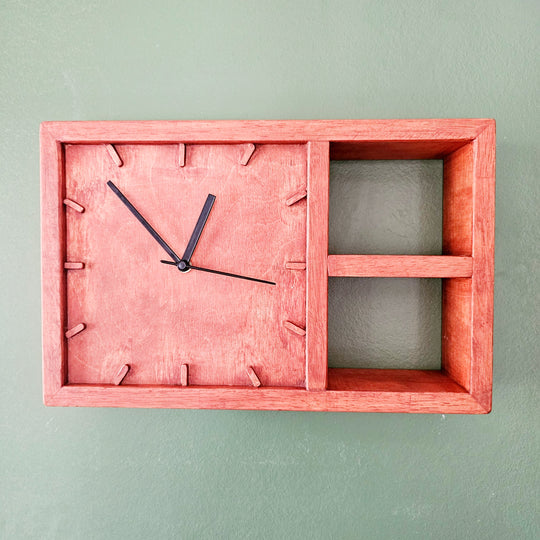 Wall Clock Rectangular Stock