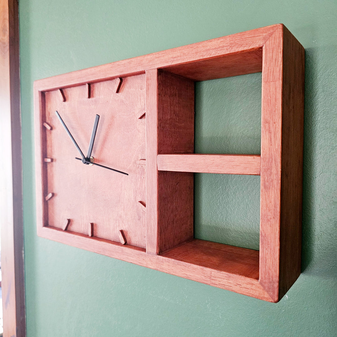 Wall Clock Rectangular Stock