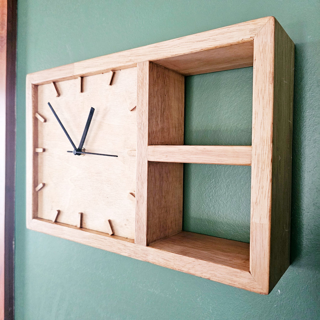 Wall Clock Rectangular Stock