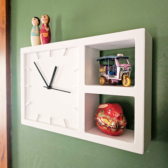 Wall Clock Rectangular Stock