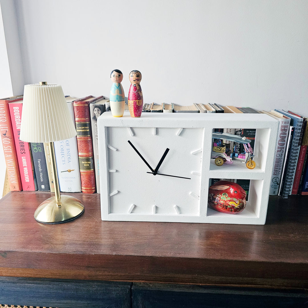 Wall Clock Rectangular Stock