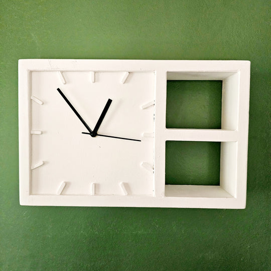 Wall Clock Rectangular Stock