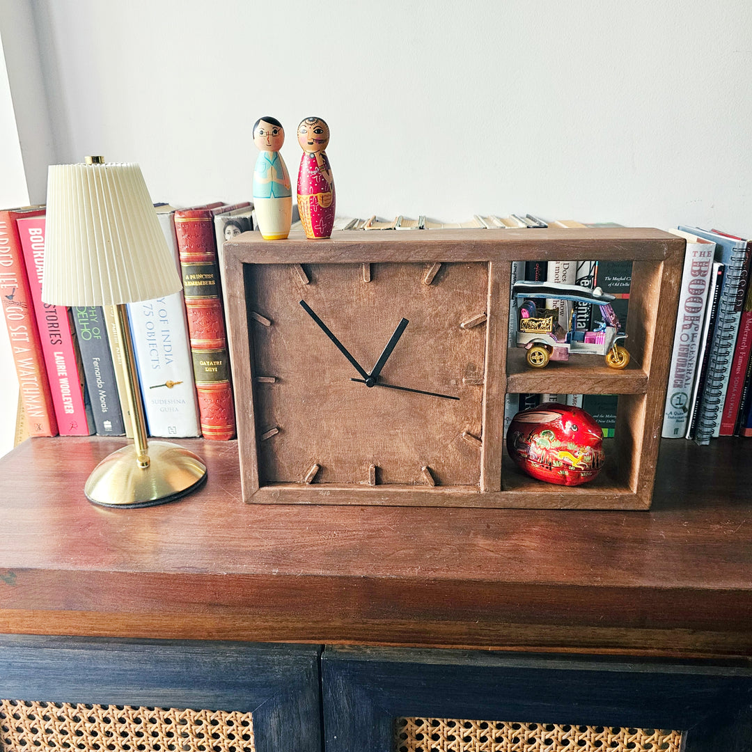 Wall Clock Rectangular Stock