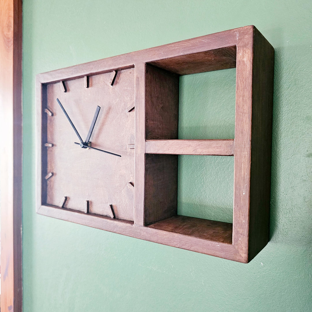 Wall Clock Rectangular Stock