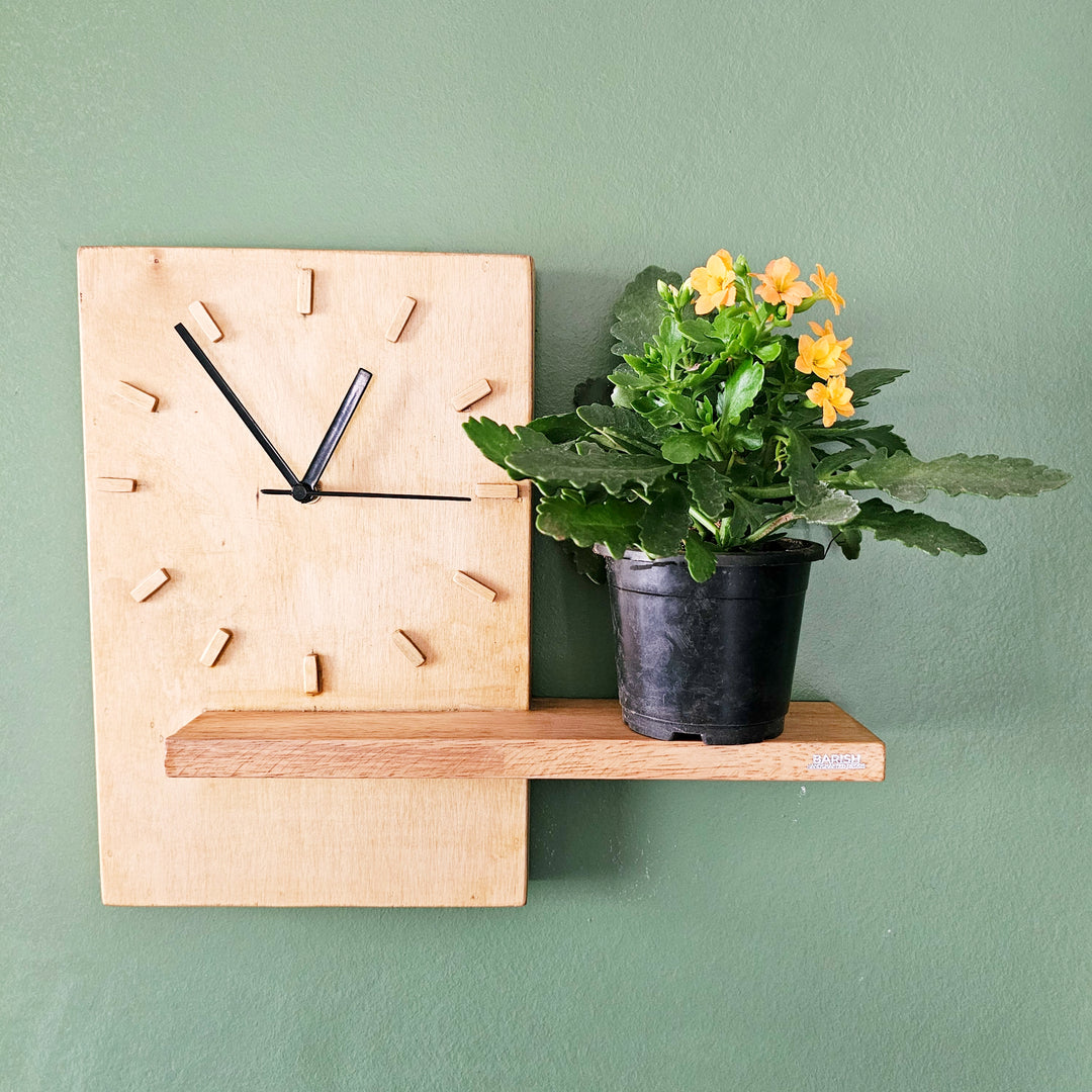 Wall Clock - Small Ledge Stock