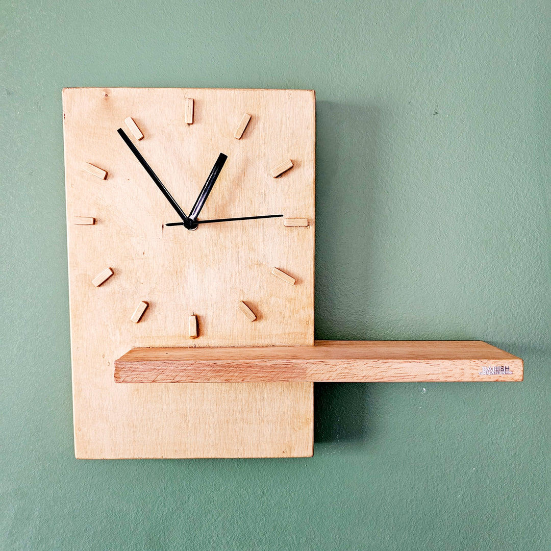 Wall Clock - Small Ledge