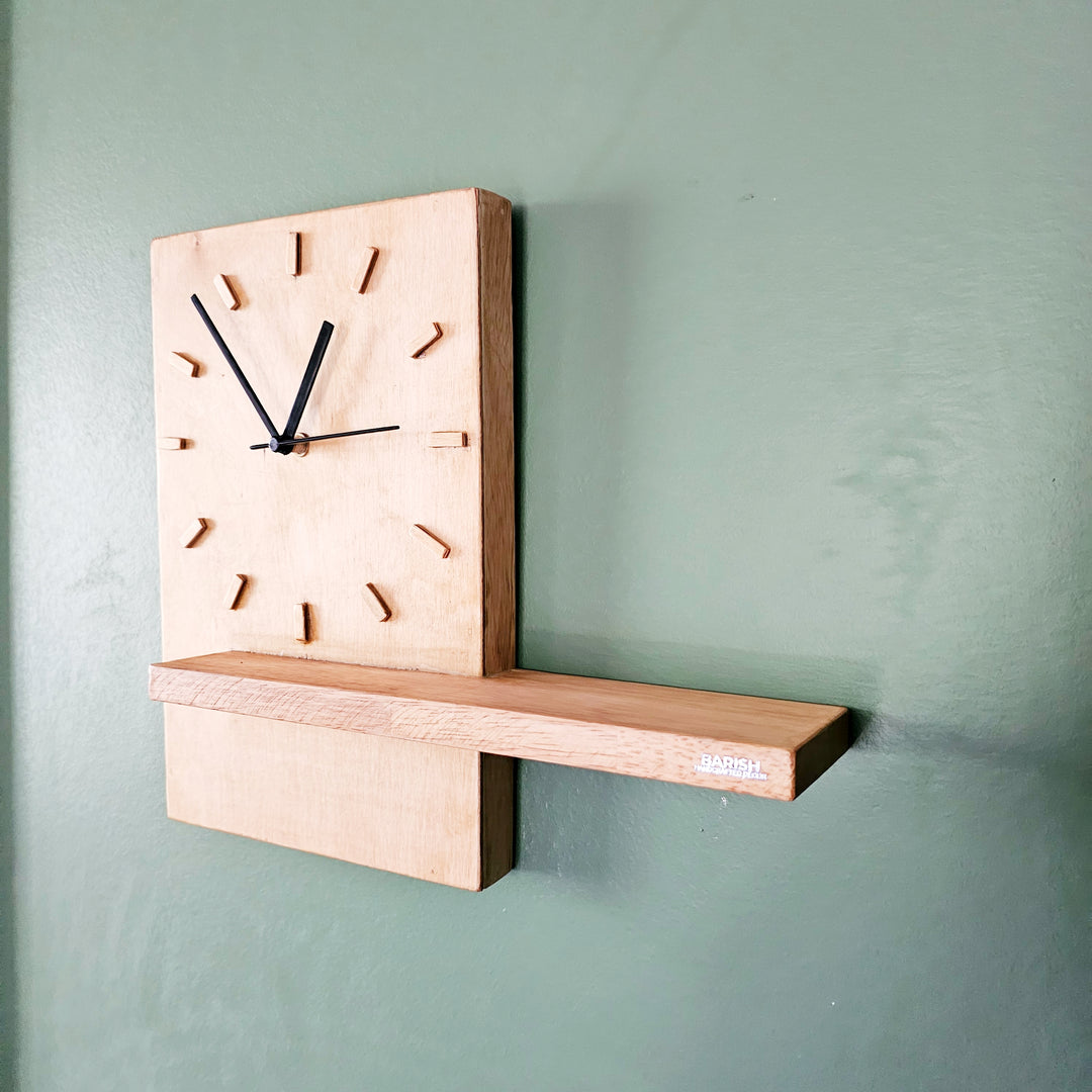 Wall Clock - Small Ledge Stock