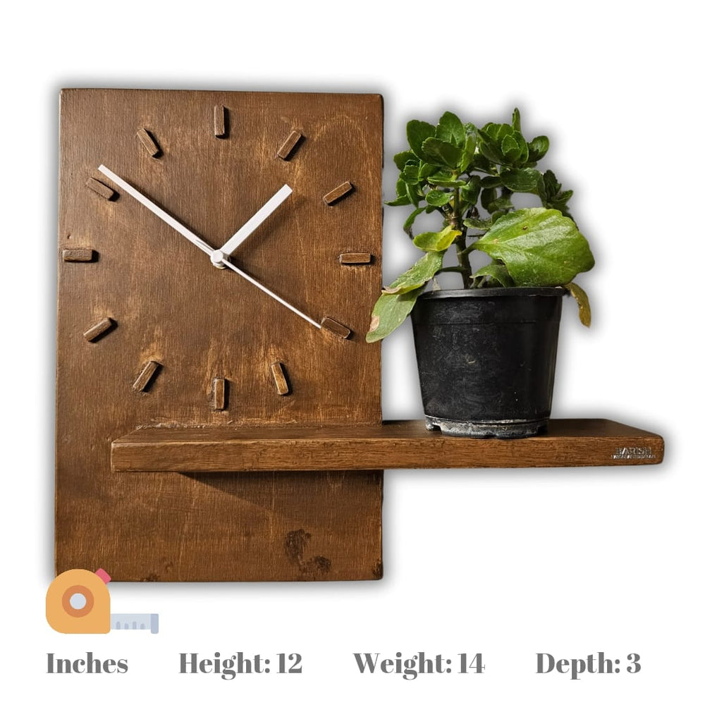 Wall Clock - Small Ledge