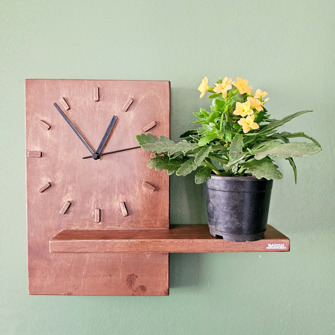 Wall Clock - Small Ledge