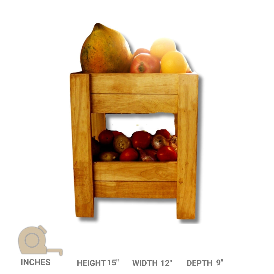 Veg & Fruit Simple Basket (2 Tier)