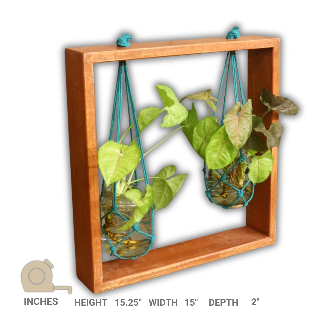 Table Top Planter Wooden Frame (set of 2)