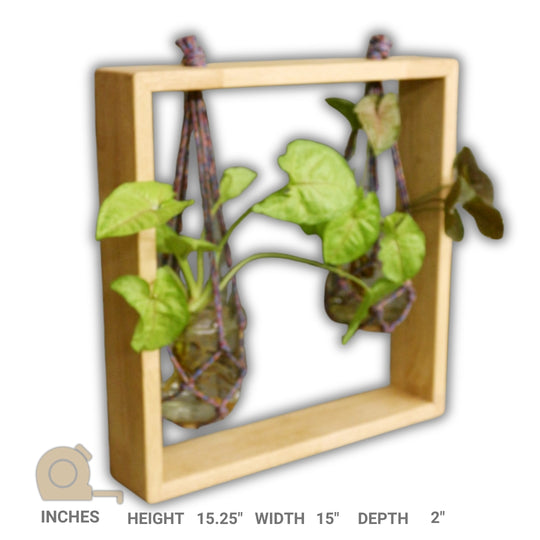 Table Top Planter Wooden Frame (set of 2)