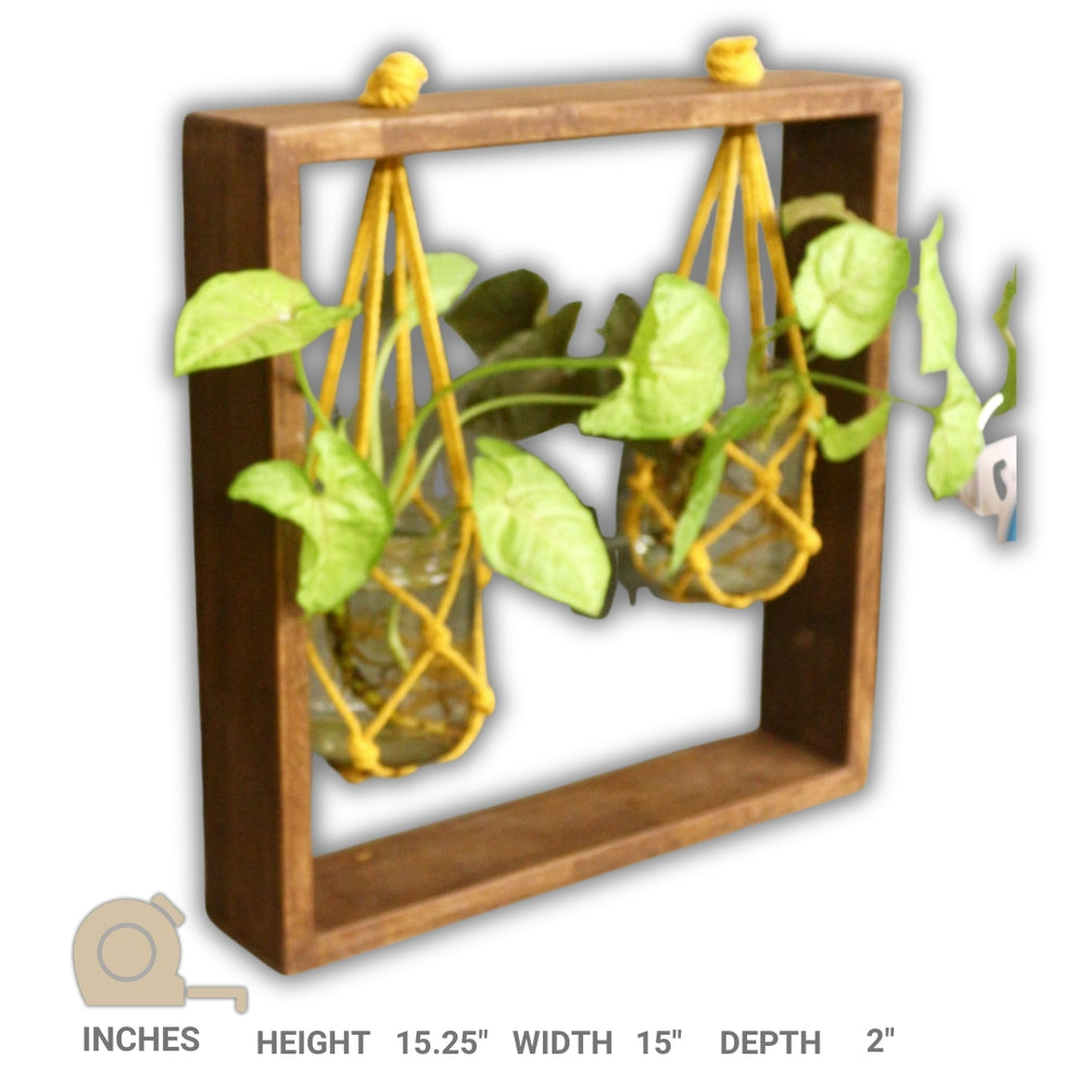 Table Top Planter Wooden Frame (set of 2)