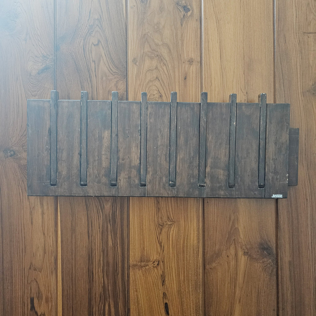 Wall Mounted Coat Rack - Wooden Rack  for Bedroom & Living Room- Large and Versatile (Stock)