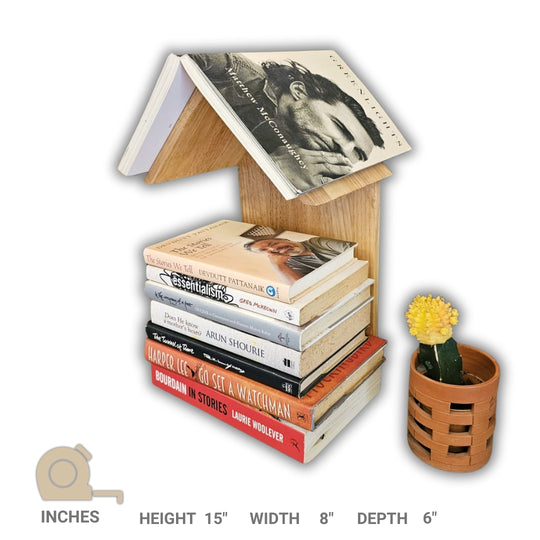 <img src="bedside-book-stand-table-top.jpg" alt="Bedside book stand for easy access to your favorite reads, with a sleek table-top design for a clutter-free space.">
