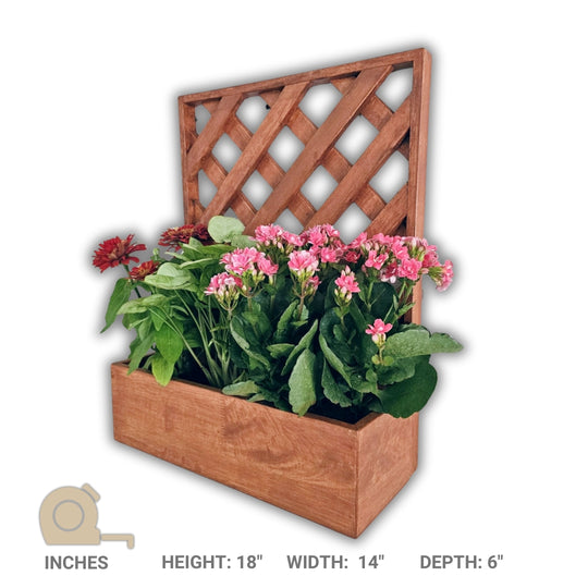 Wall Mounted Planter - Single Square