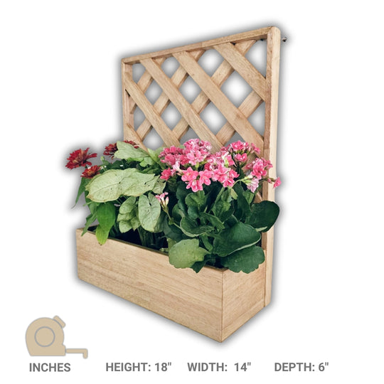 Wall Mounted Planter - Single Square