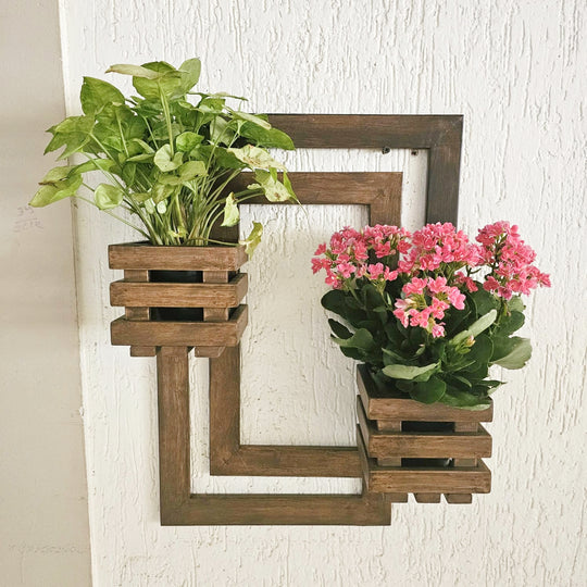 Wall Mounted Planter - 2 Square