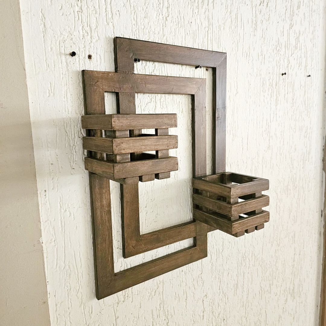 Wall Mounted Planter - 2 Square