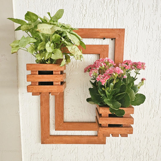 Wall Mounted Planter - 2 Square