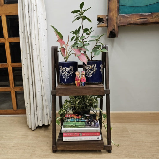Barish Multi-purpose Floor Standing Stand (Small) Best Home Decor Handcrafted