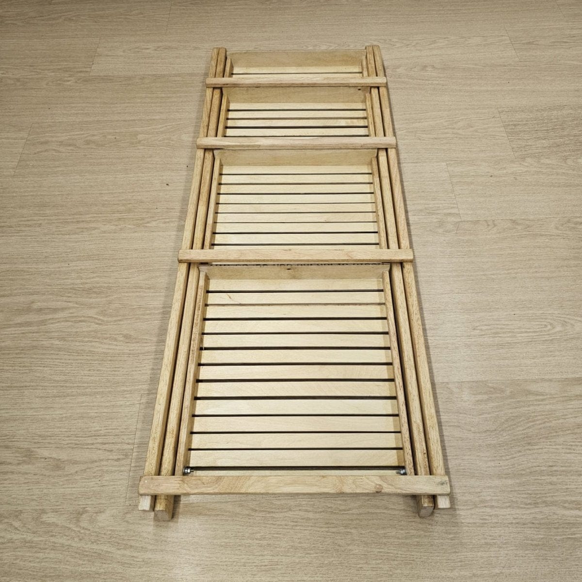 Barish Multi-purpose Floor Standing Stands (Set of 3) Rubberwood BH0152 Best Home Decor Handcrafted