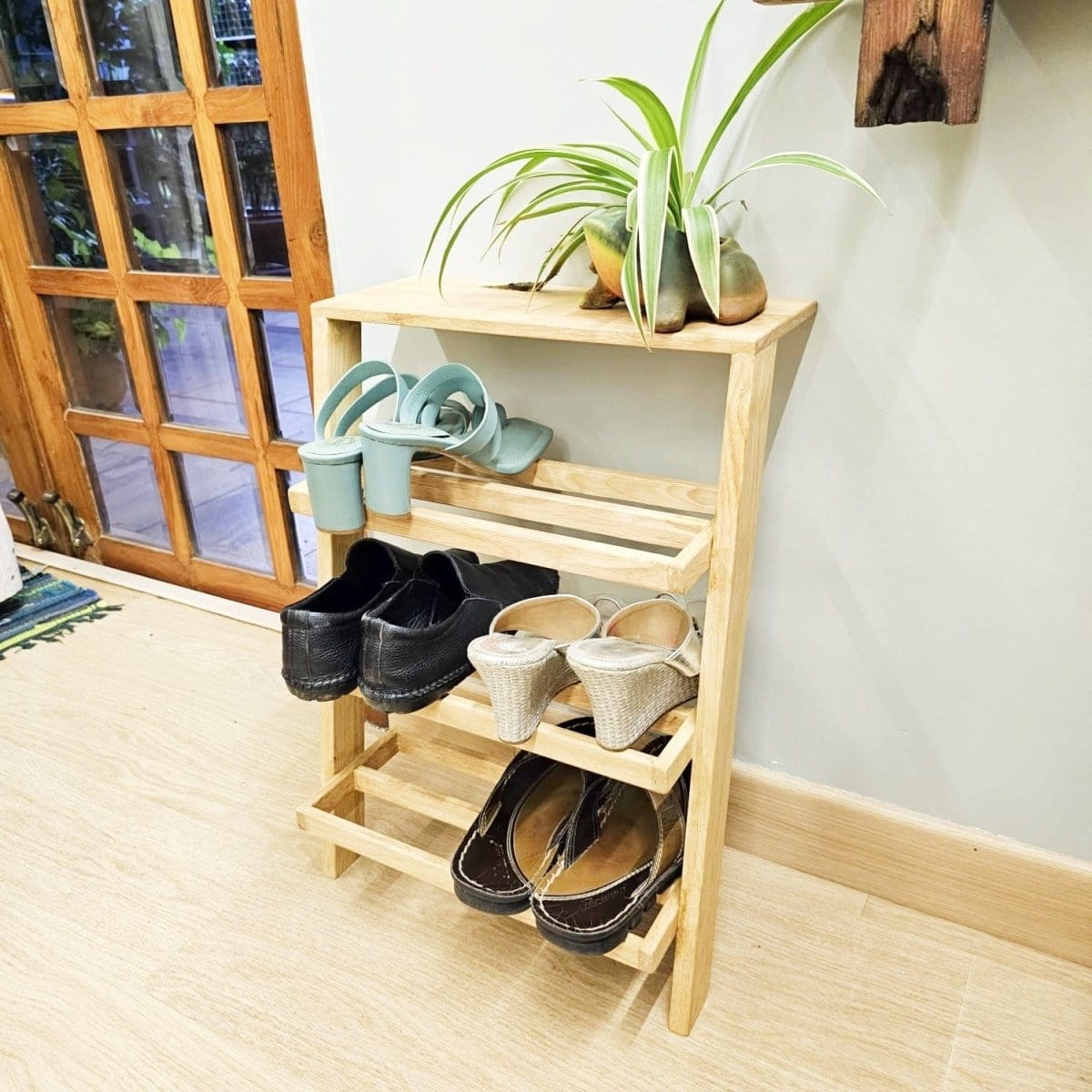 Barish Shoe Rack Simple Best Home Decor Handcrafted