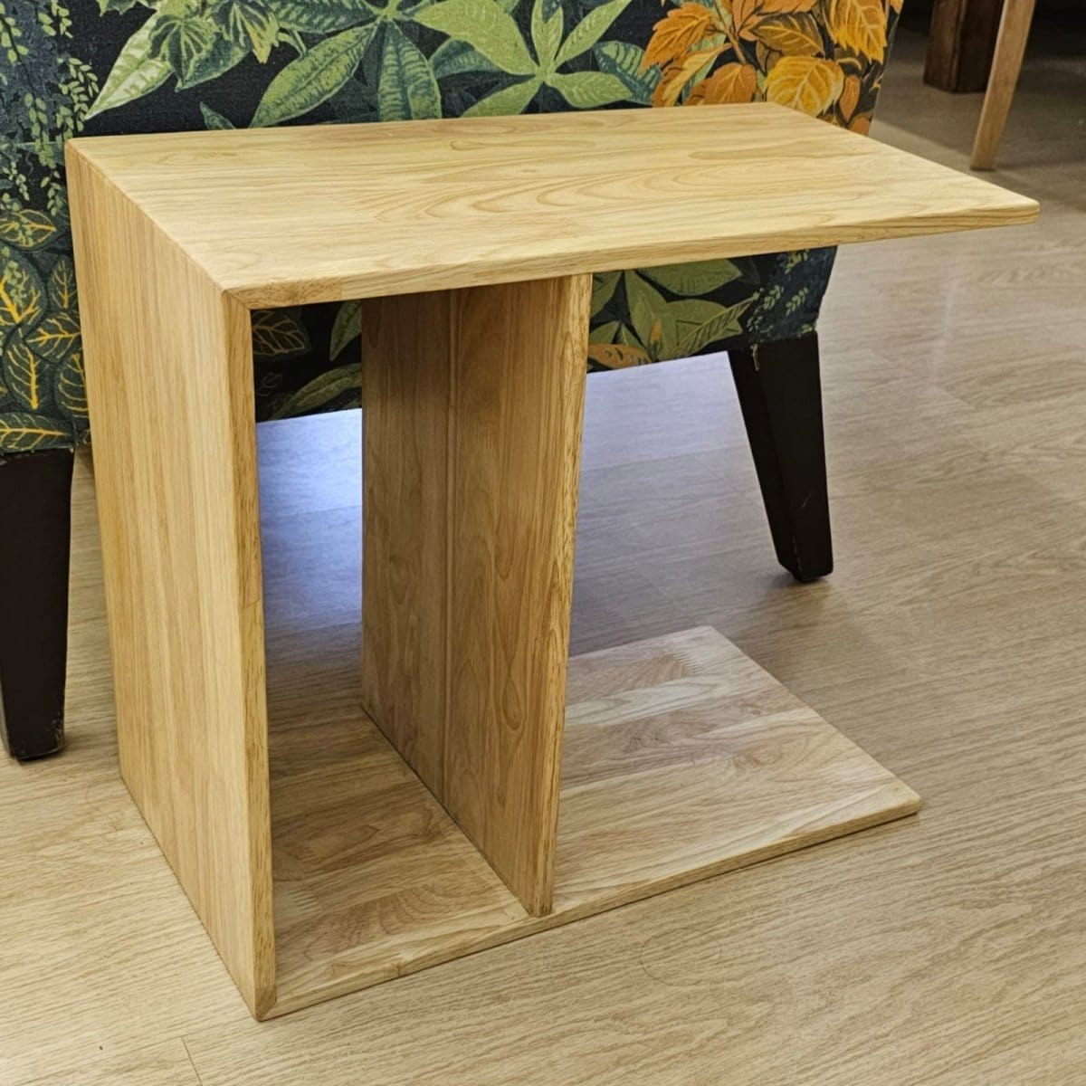 Barish Side Table Two Position Best Home Decor Handcrafted