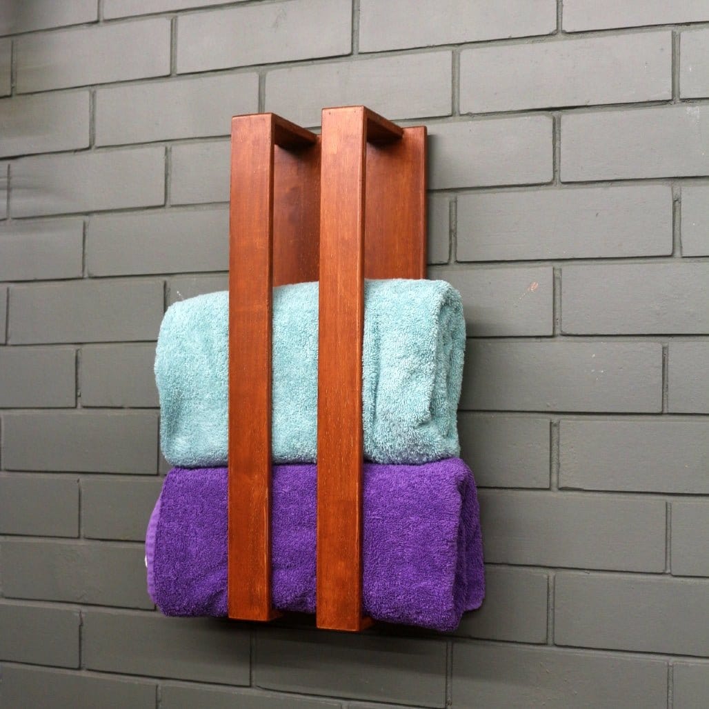 Barish Towel Holder Firewood BH0100FW Best Home Decor Handcrafted
