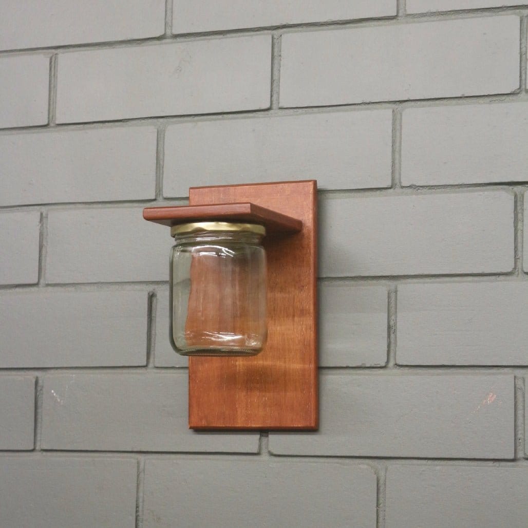 Barish Wall Mounted Planter-Single Jar Best Home Decor Handcrafted