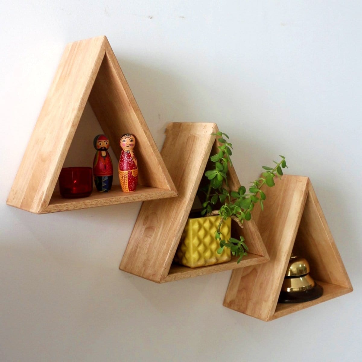 Triangle shelf deals