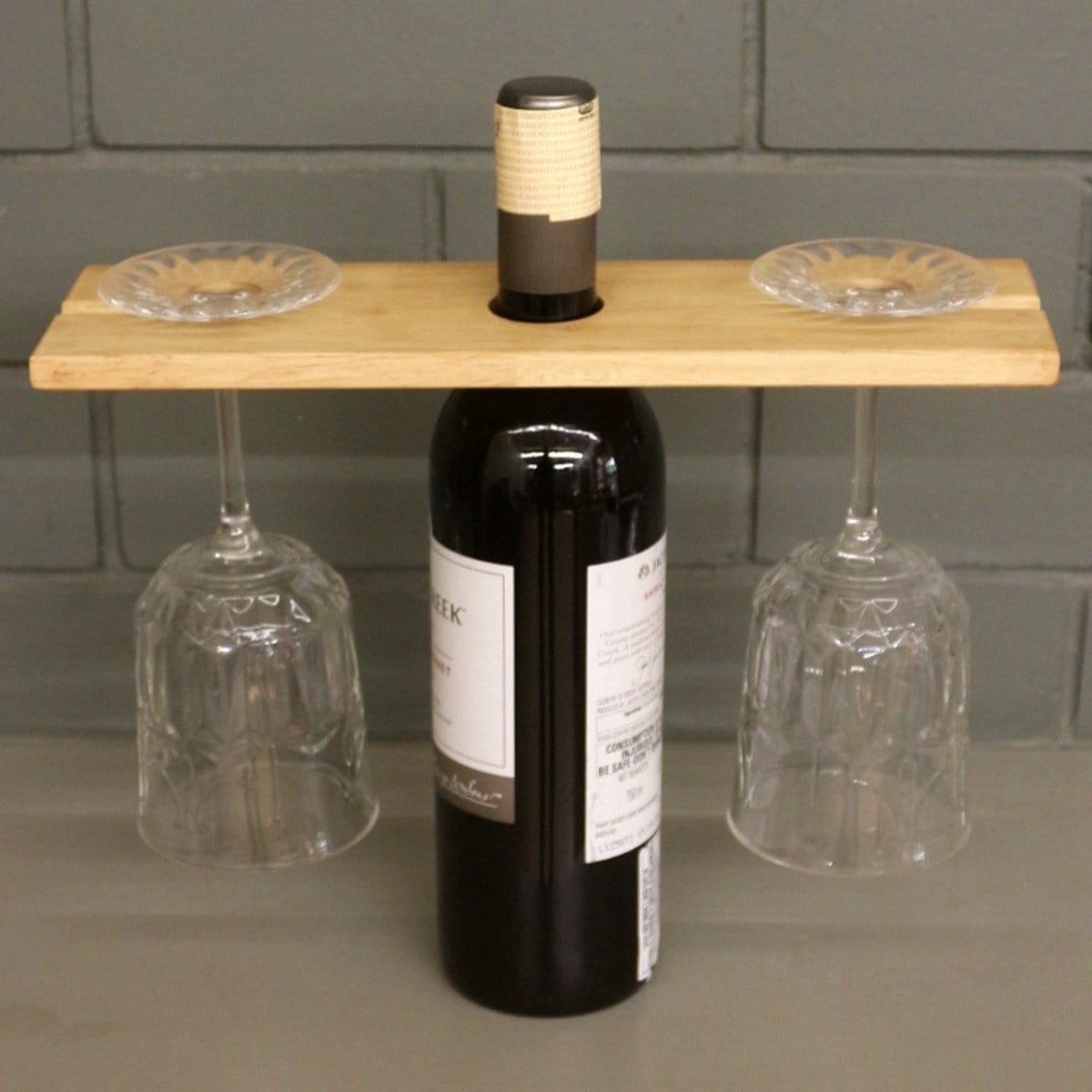 Barish Wine and Glass Holder Best Home Decor Handcrafted